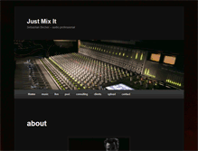 Tablet Screenshot of just-mix-it.com